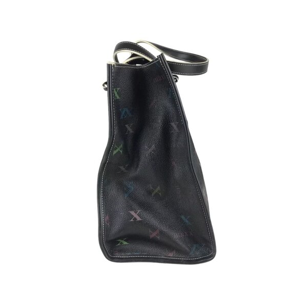 Maxx New York Womens Black Multicolor Inner Pockets Tote Shoulder Bag Size M‎ - Picture 4 of 8